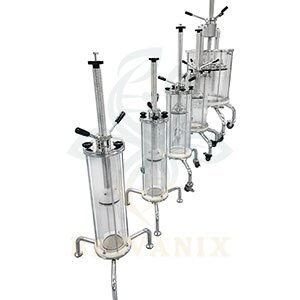 BioVanix low-pressure glass chromatography column | BioVanix BioVanix low-pressure glass chromatography column