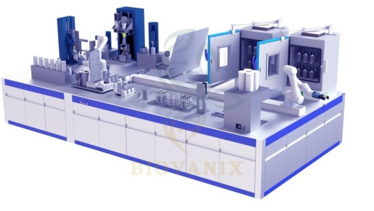 Biovanix Fully automated hydrothermal synthesis laboratory